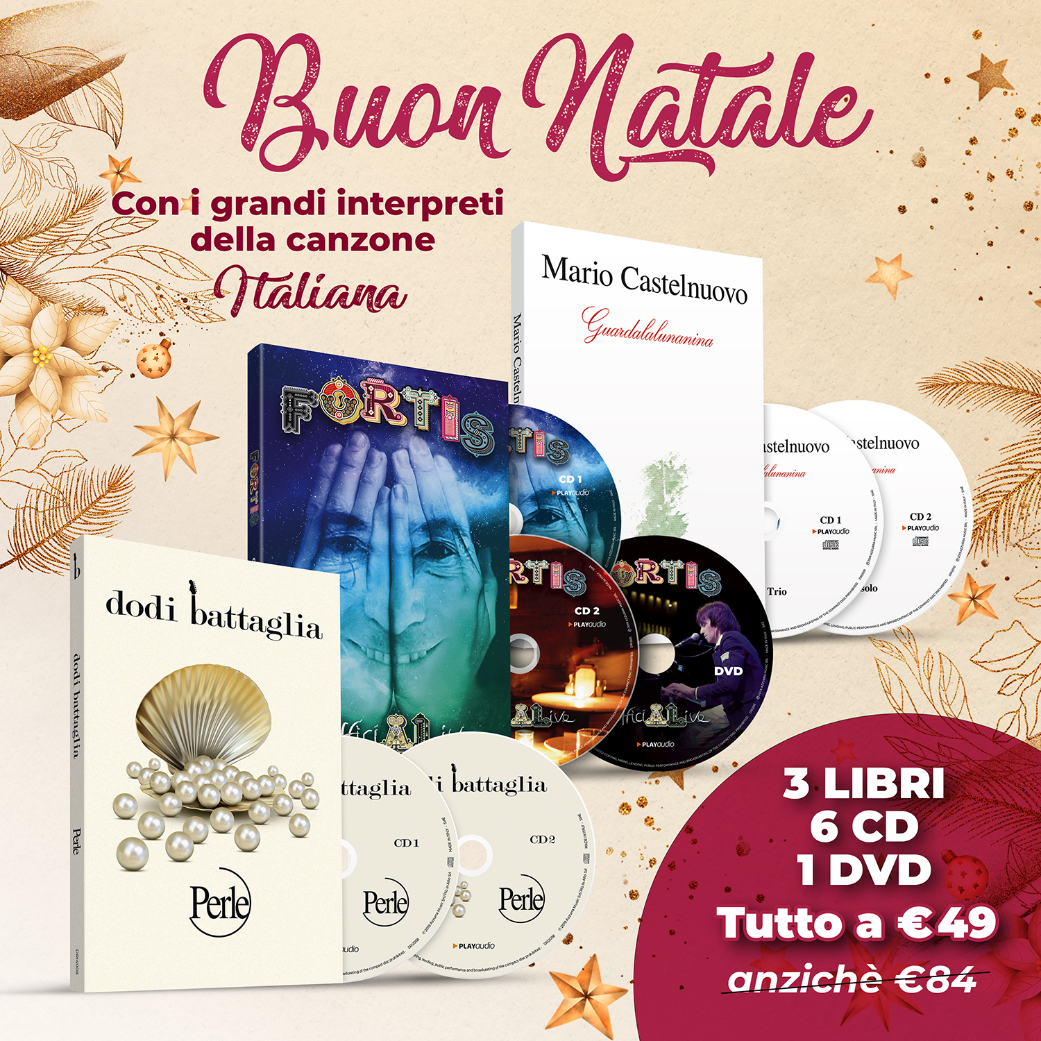 BUON NATALE - I grandi interpreti della canzone italiana